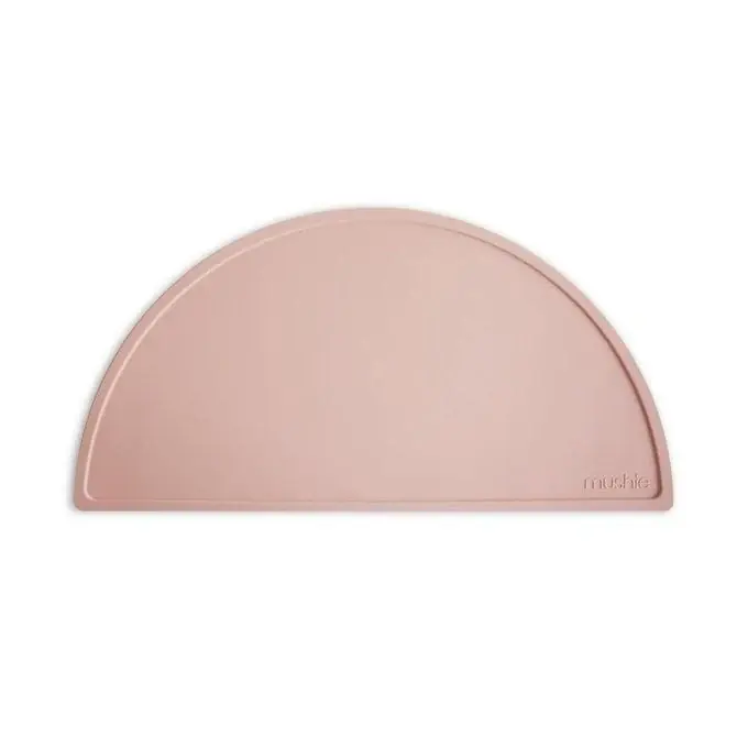 Mushie bordsunderlägg i silikon Blush Endast denna vecka