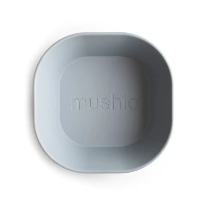 Mushie Bowls för barn Square Cloud Begränsat antal