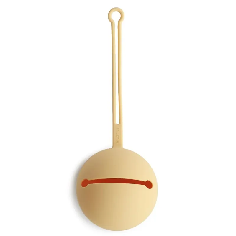 Extra rabatt Mushie nappfodral för barnvagn Ball Pale Daffodil