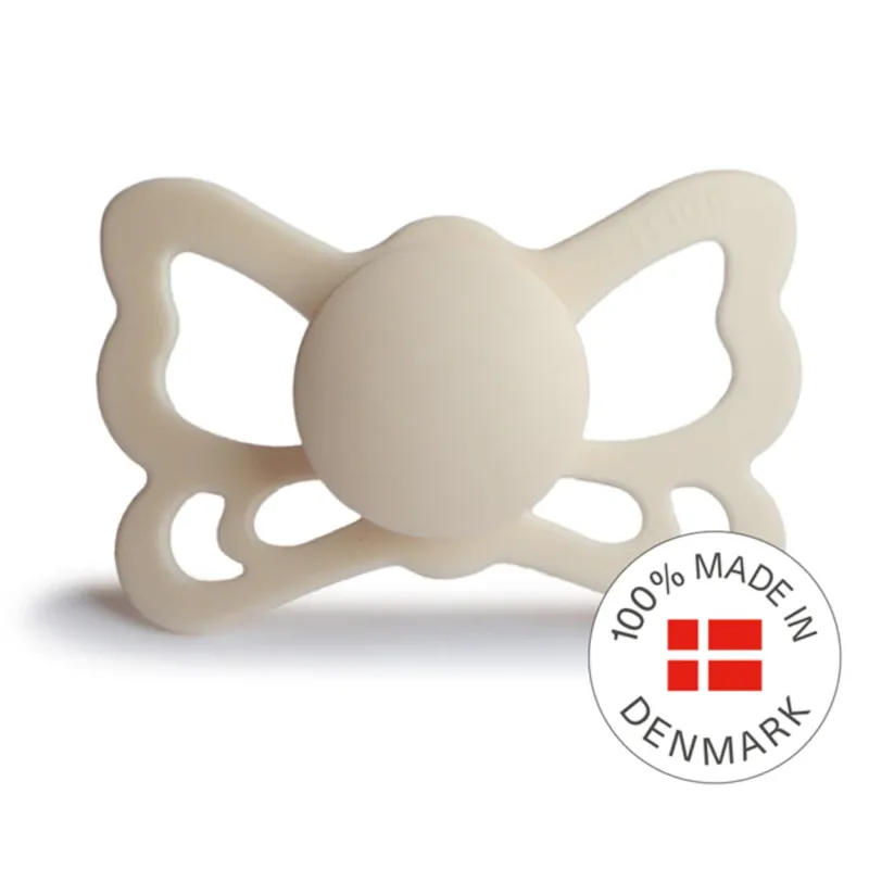 Begränsat erbjudande Frigg Silikon napp Butterfly Cream 0+