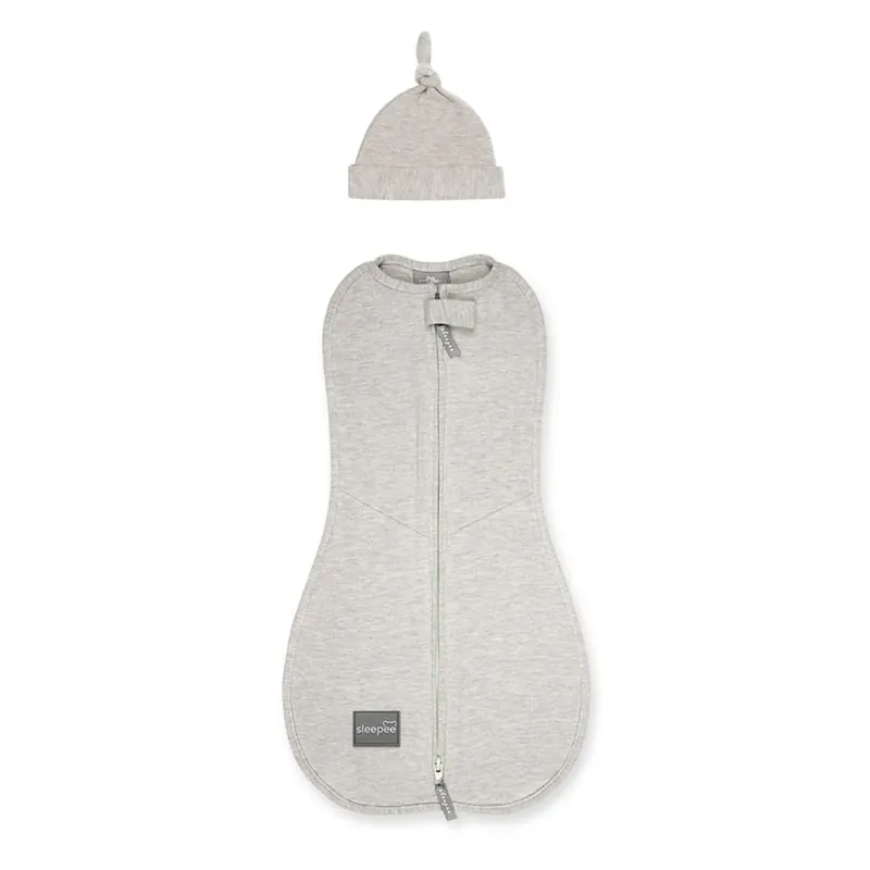 Sleepee First Step omlott med mössa Melange beige Endast denna vecka