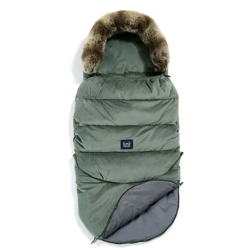 Begränsat erbjudande La Millou Combo Multi Khaki sovsäck för barnvagn