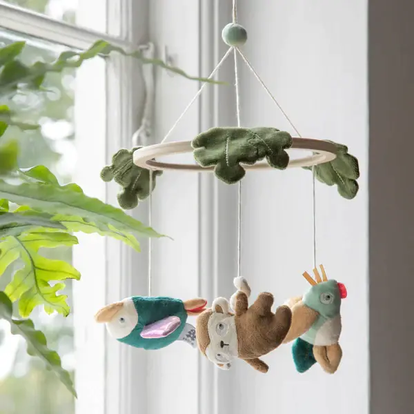 Sebra Wildlife spjälsängskarusell Outlet