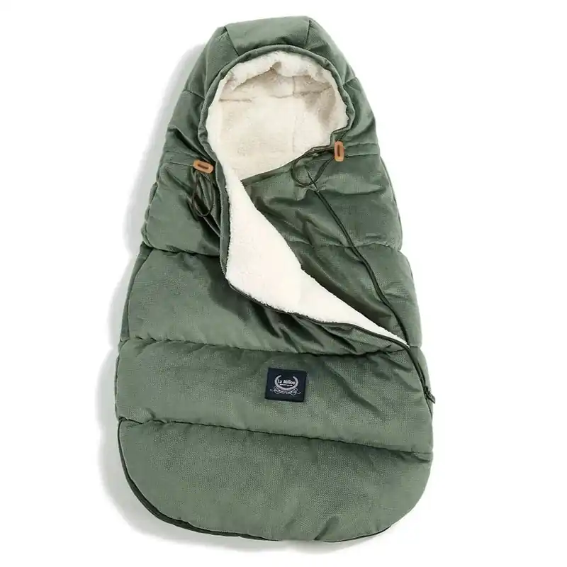 Premium La Millou vintervagnsovsäck Baby Multi Khaki