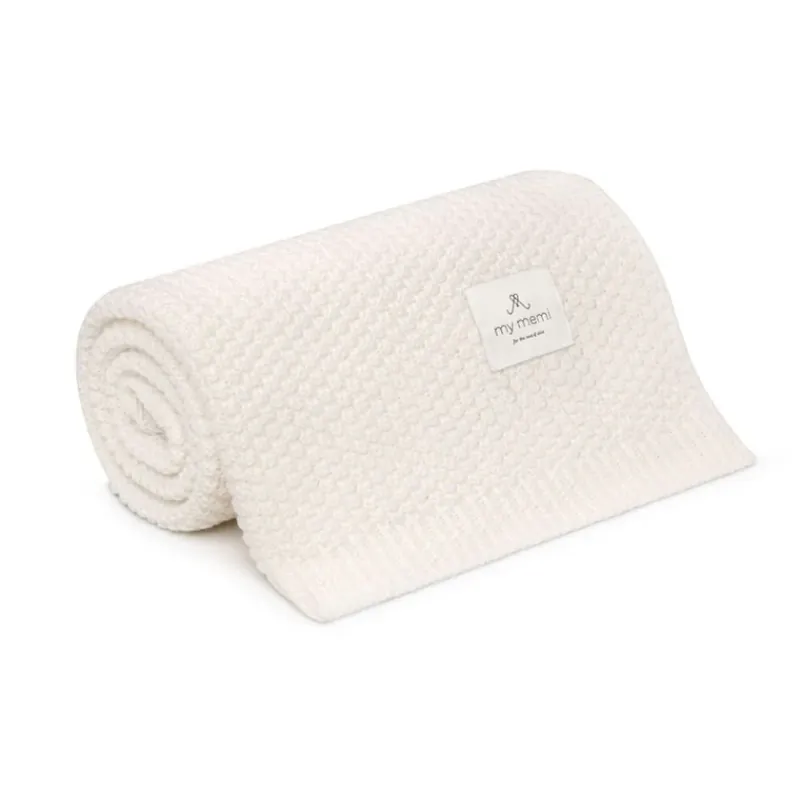 My Memi filt i merinoull creme premium collection Säker betalning