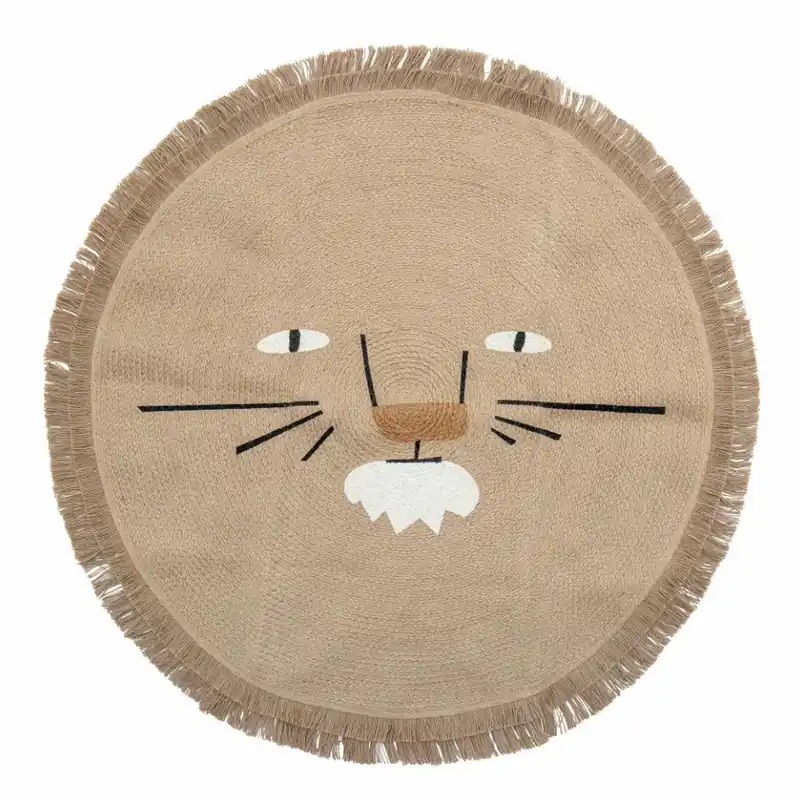 Bloomingville barnmatta Harrison Rug brun Endast idag