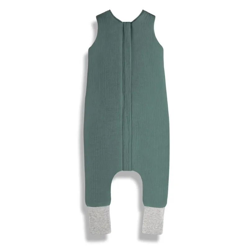 Sleepee muslin sovsäck med ben 1-2 år Havsgrön Kundfavorit