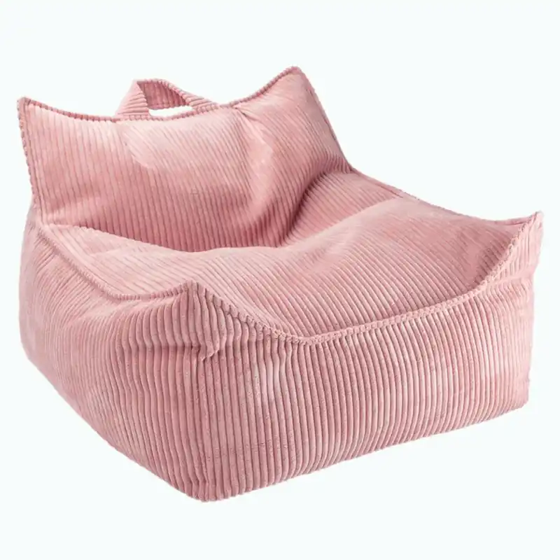 Rabatt Wigiwama sittsäck rosa mousse