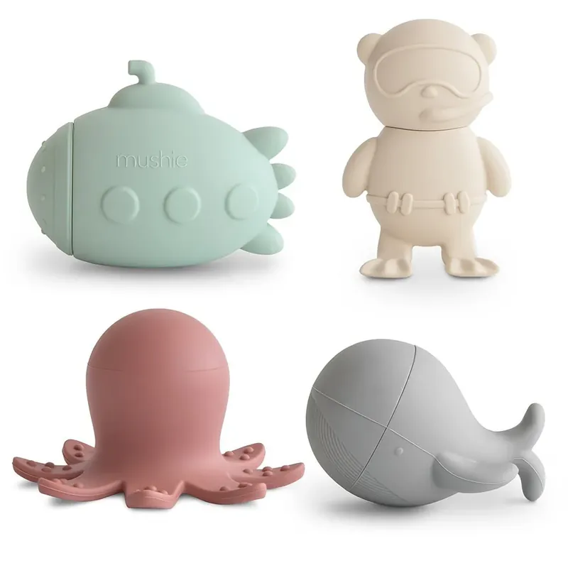 Mushie Sealife badleksaker Beställ nu