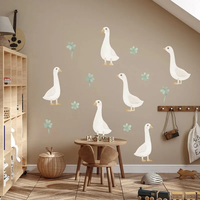 Kundfavorit PASTELOVELOVE väggdekaler för barn boho gåshud