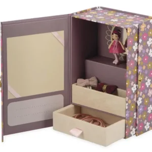 Endast denna vecka Kaloo Baby musiklåda för flickor med rosa docka Emma Music Box