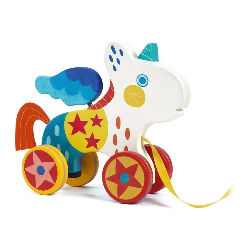 Endast denna vecka Djeco Träleksak Unicorn