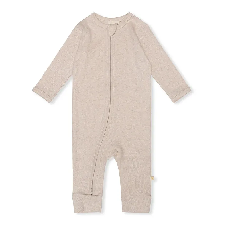 That‘s Mine Cathie Onesie Babysovpåse Ljusbrun Melange Snabb frakt