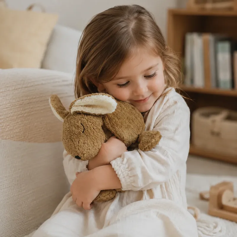 Lägg i varukorgen Senger Naturwelt Thermoform Baby Cuddly Rabbit Small Beige