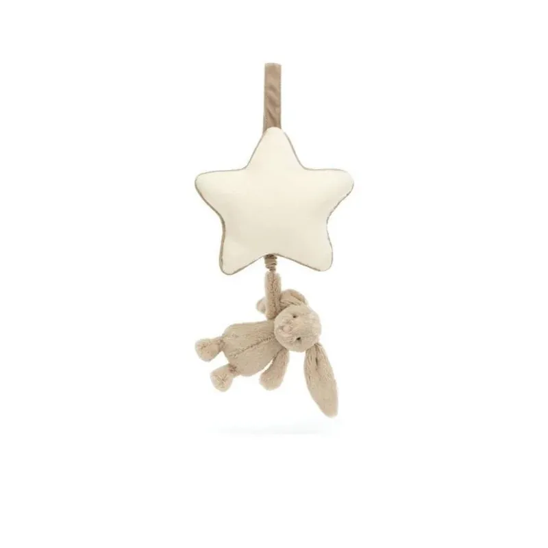 Jellycat Baby musikbox Kanin med stjärna och musikbox beige 30 cm Köp nu