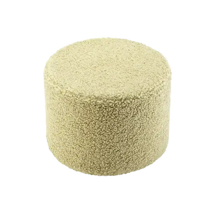 Wigiwama Plush baby pouffe Matcha Kampanj