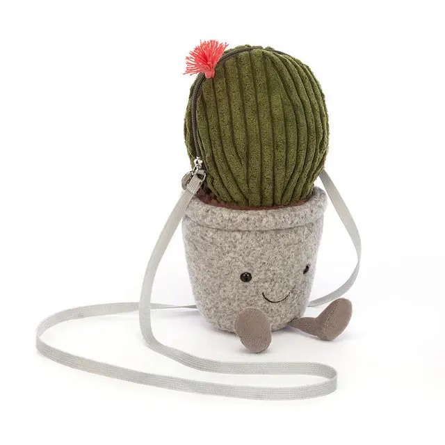 Jellycat barnväska Happy Flowering Cactus 25 cm Erbjudande