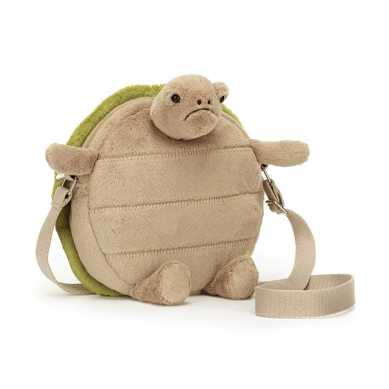 Kampanjpris Jellycat barnväska Timmy the Turtle 26 cm