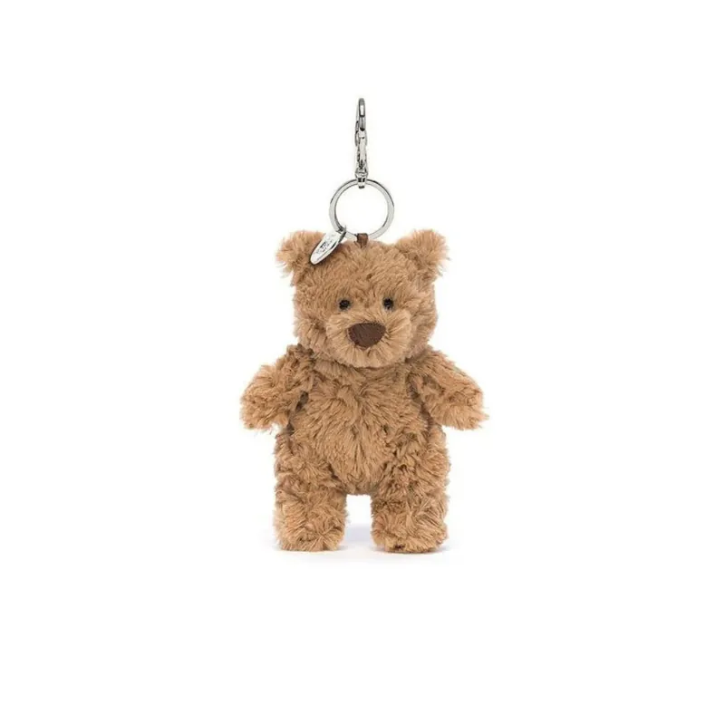 Kundfavorit Jellycat baby nyckelring Bartholomew björn 12 cm