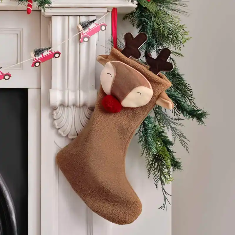 Erbjudandepris Gingerray Julstrumpa med ren