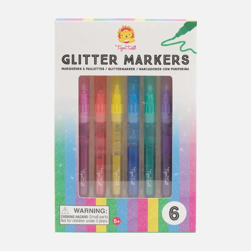 Fynd Tiger Tribe glittermarkörer