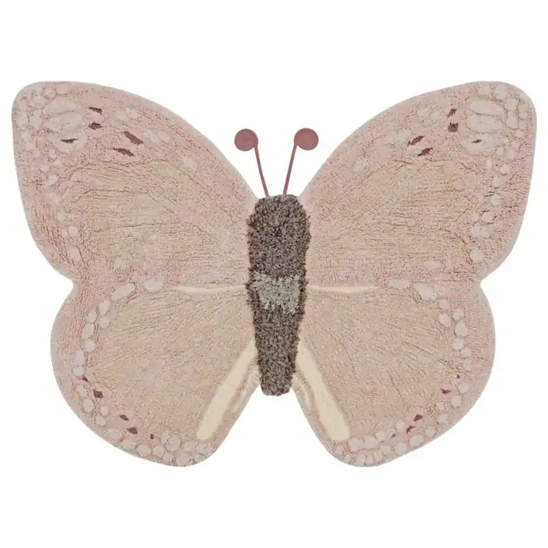 Lorena Canals Baby Butterfly matta 120 x 90 cm Kampanjpris
