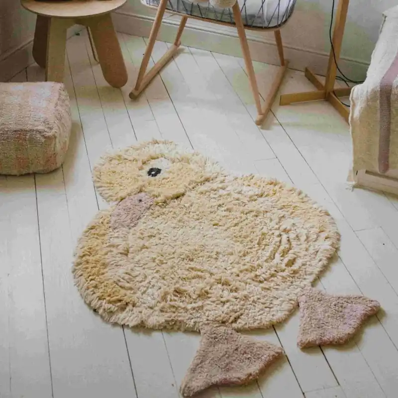 Populär Lorena Canals Duck Duck Animal Rugs barnmatta