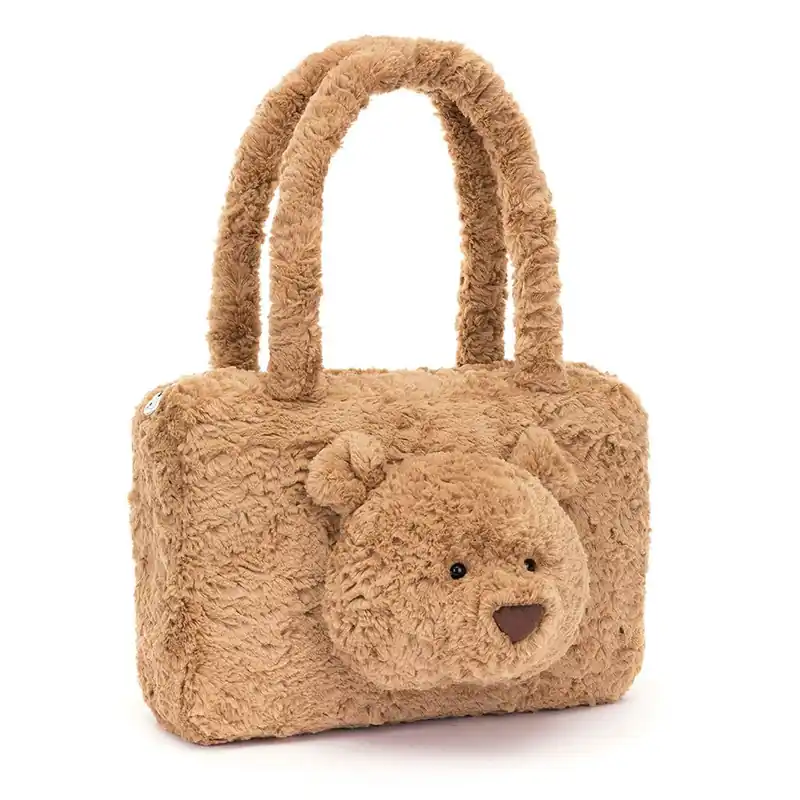 Säker betalning Jellycat Handväska för babyflicka Bartholomew-nalle