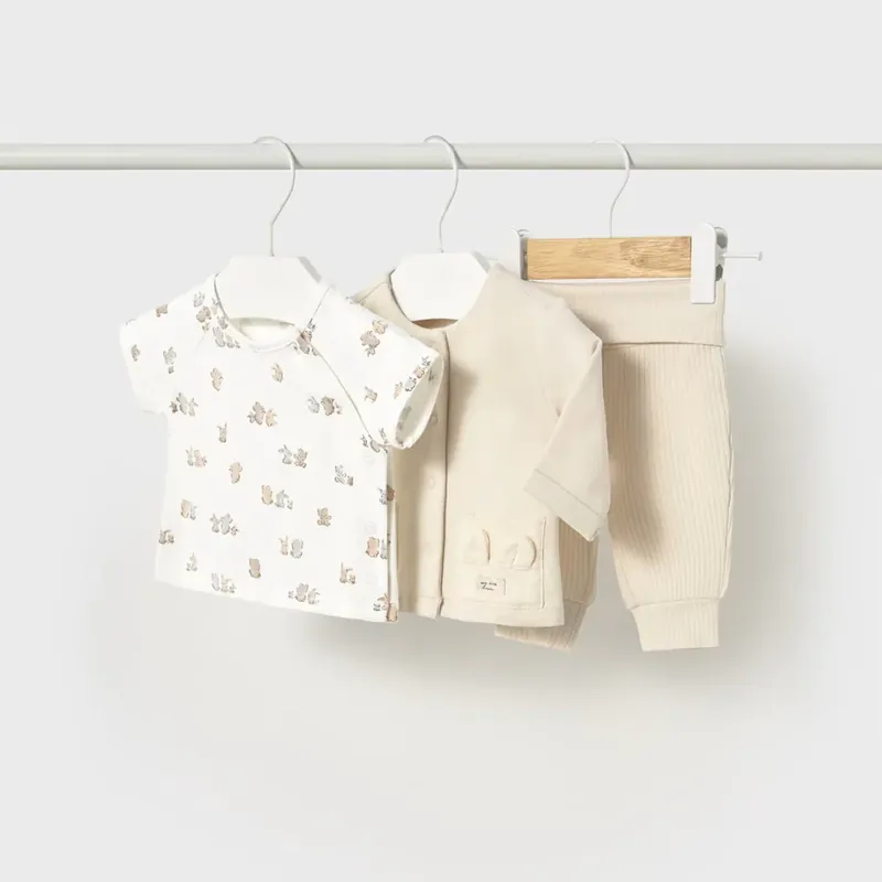 Mayoral Borgmästarens babyset Träningsoverall med T-shirt Keramik Rabatt