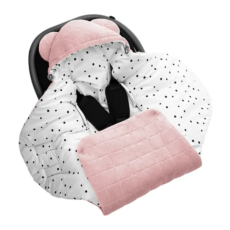 Sleepee bilbarnstolsskal Royal Baby Pink Fynd