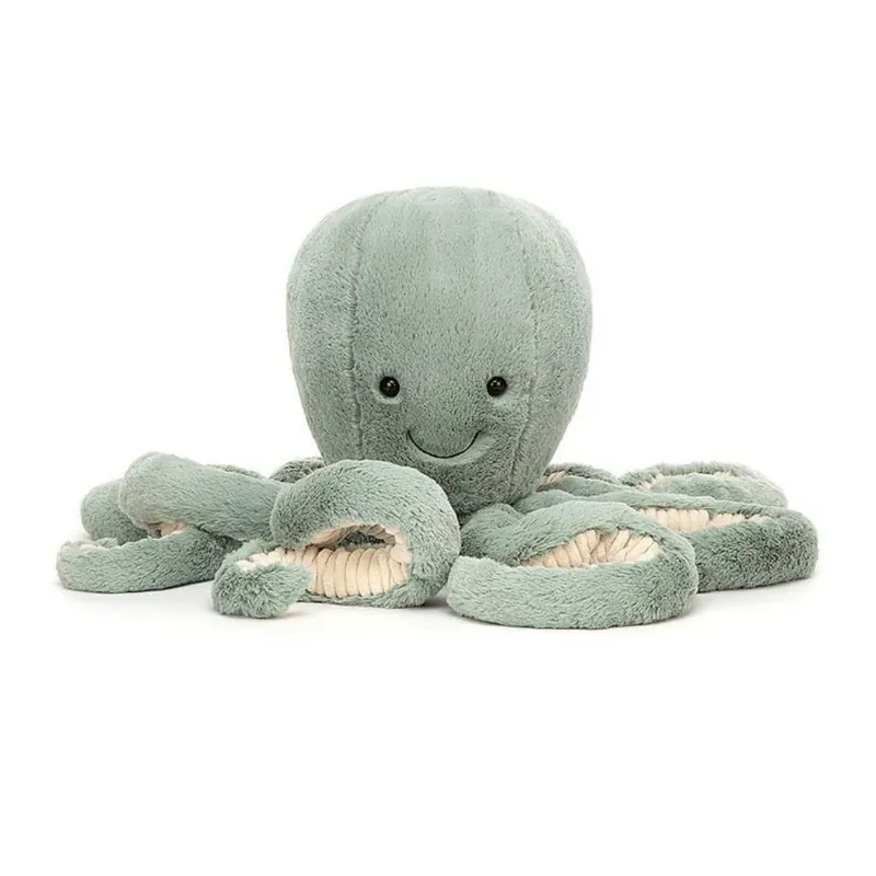 Jellycat maskot bläckfisk havsgrön 75 cm Endast idag