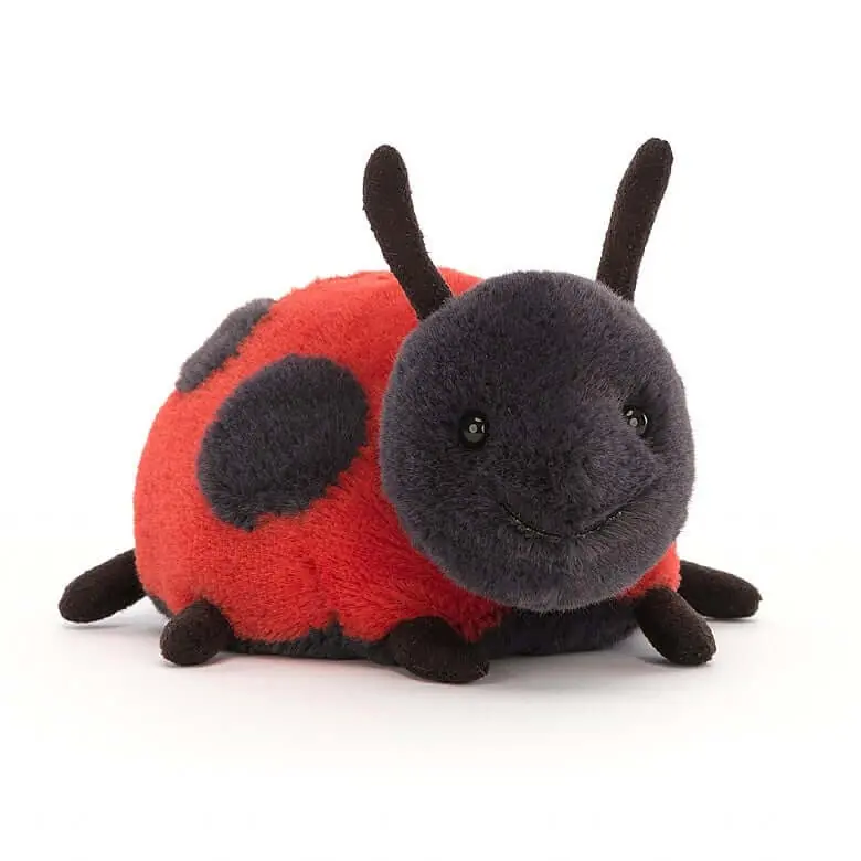 Jellycat Maskott Ladybird Layla 15 cm Populärt val