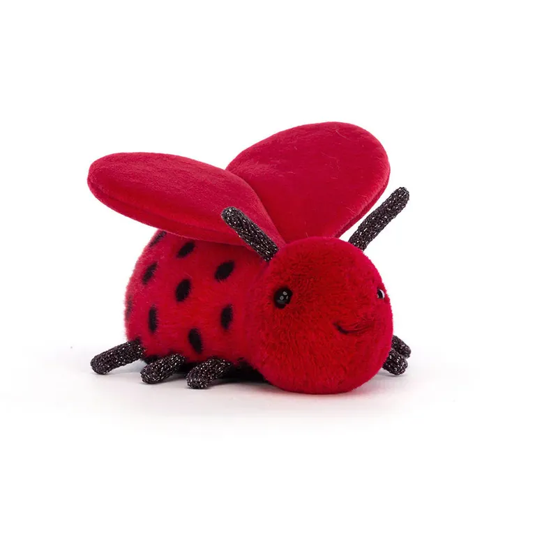Utförsäljning Jellycat Nyckelpiga Loulou Love 13 cm