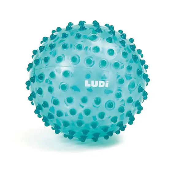 Ludi Sensorisk boll 20 cm diameter 195 flikar Blå Endast denna vecka