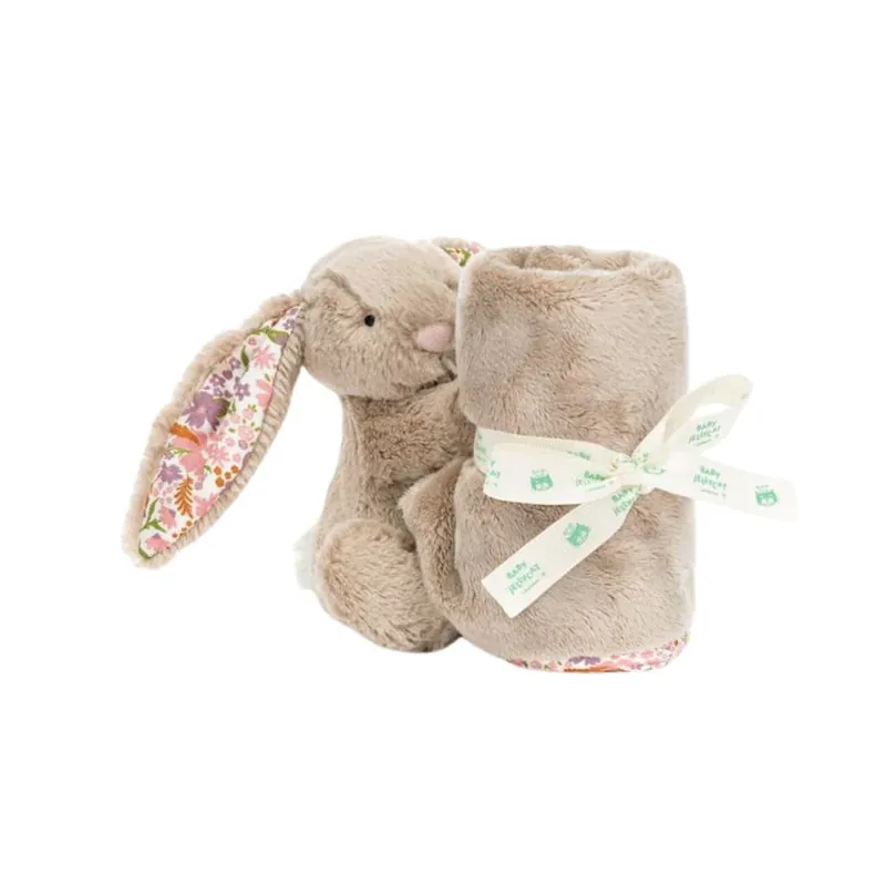 Jellycat tygkanin med blommiga öron Petal Beige 34 cm Expressleverans