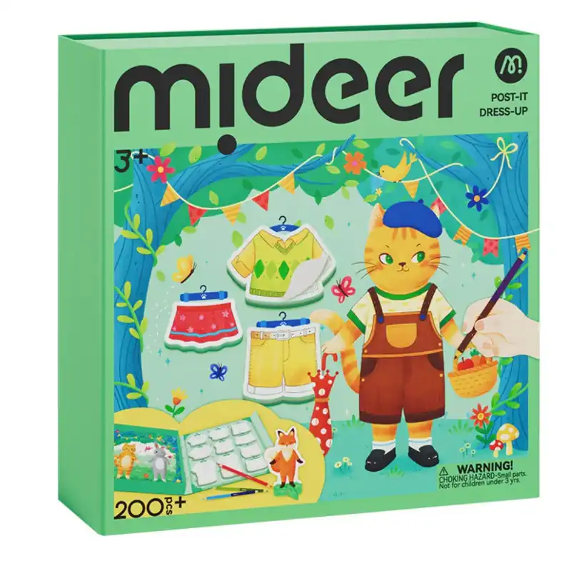 Mideer målarbok – Skogens vänner Endast idag