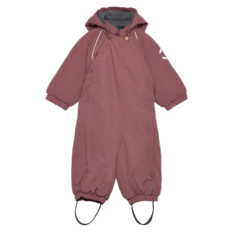 Mikk line baby vinterdräkt Solid Rose Brown Begränsat antal