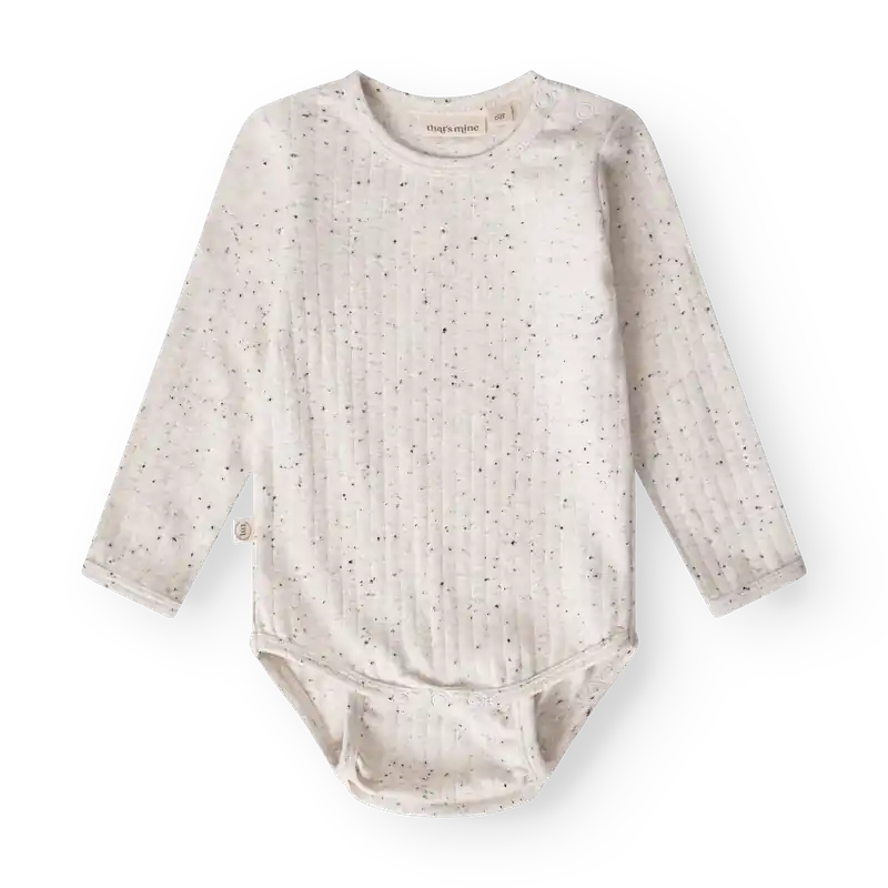 That‘s Mine babybodysuit Dakota ecru melange Reapris