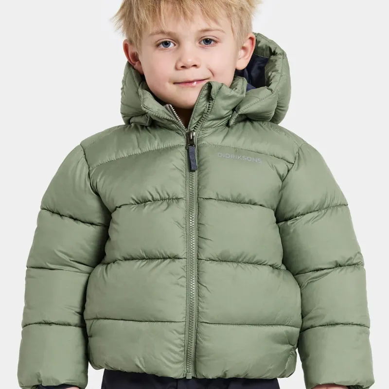 Didriksons Barnjacka Roxen Light Moss Endast denna vecka