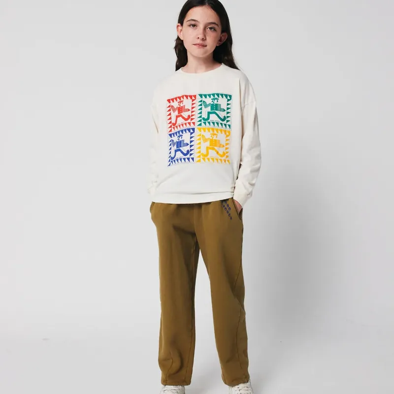 I lager Bobo Choses Barnsweatpants Brun