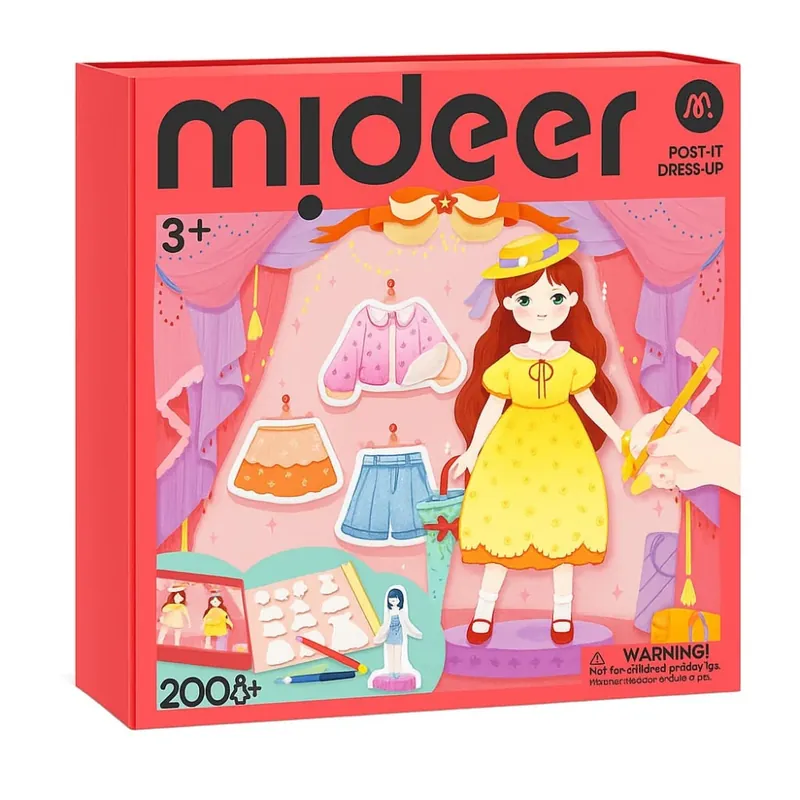 Mideer klädbok för flickor Vänner Endast denna vecka
