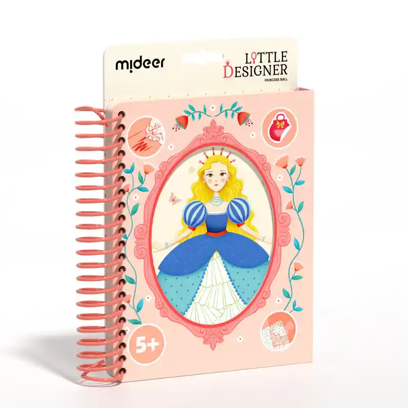 Erbjudandepris Mideer Liten designers kreativa anteckningsbok – Prinsessornas bal