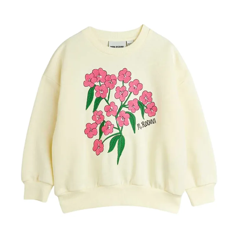 Endast idag Mini Rodini Barnens tröja Alpine flowers