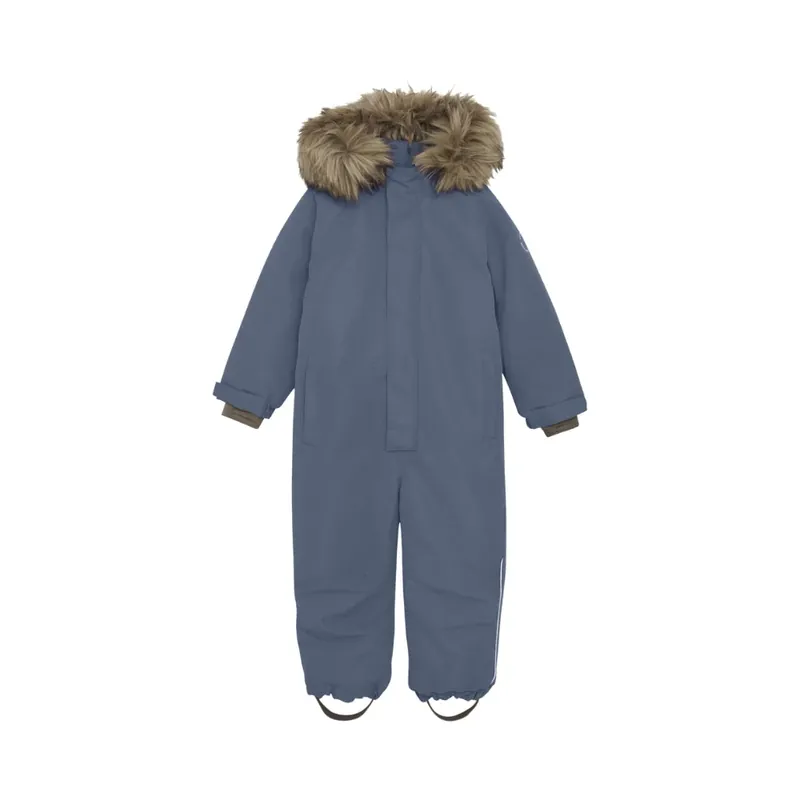 En Fant Barnvinteroverall Fake Fur Flint Stone Nyhet