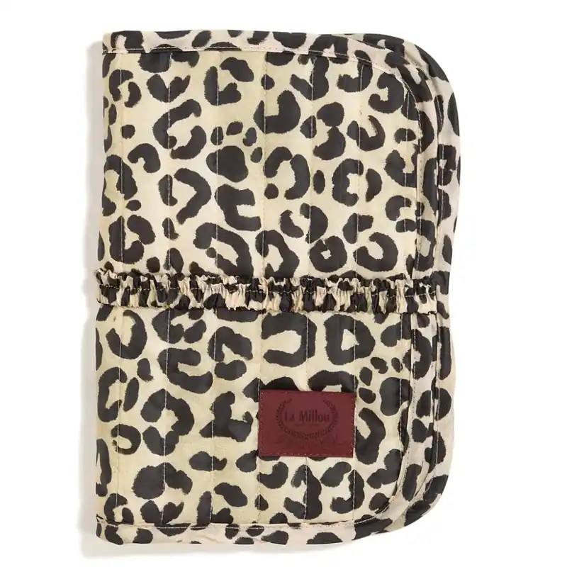 La Millou Blöjväska Ortalion Leopard Cream Snabb frakt