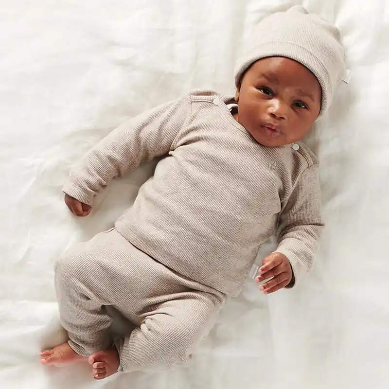 Noppies Babybyxor Naura Taupe Melange Nedsatt pris