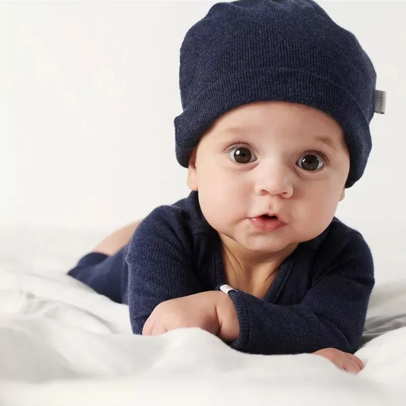 Noppies babyoverall Nevis Navy Melange Kundfavorit