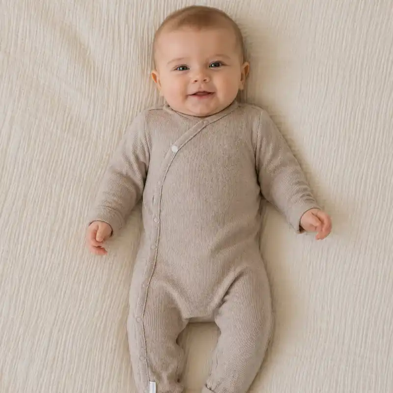 Noppies Babyoverall Nevis Taupe Melange Beställ idag