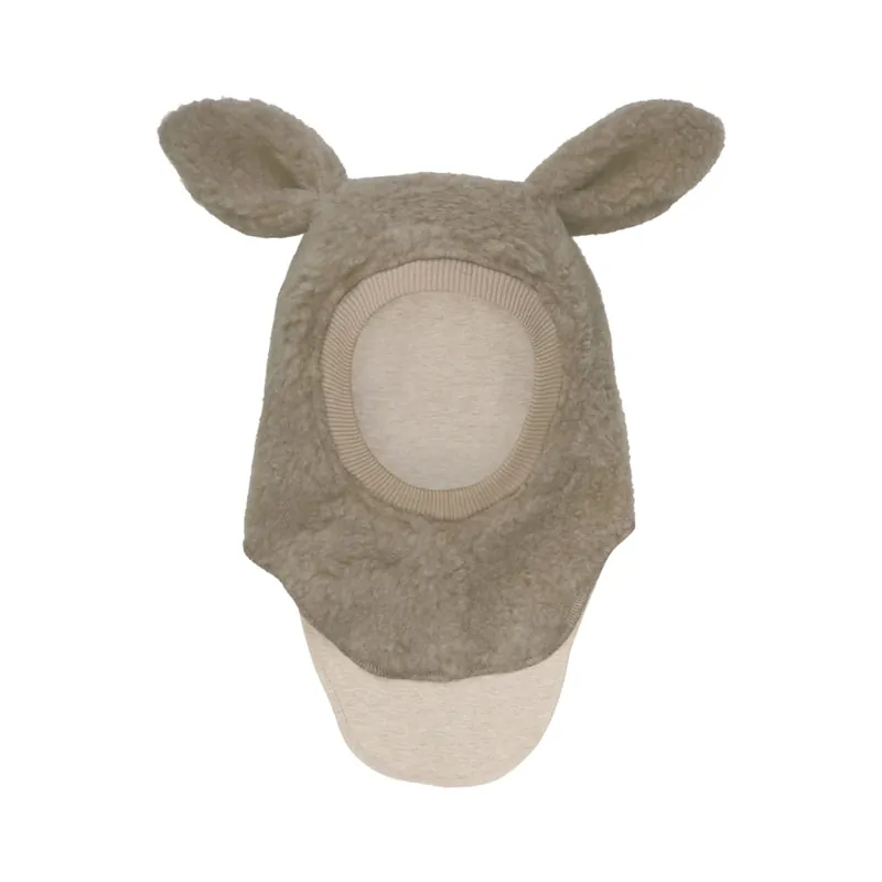 Huttelihut baby balaclava Teddy Camel Melange prisnedsättning