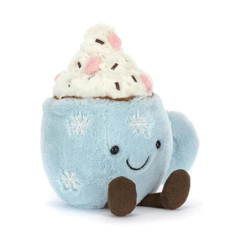Jellycat-maskot Varm choklad med marshmallows Nyhet